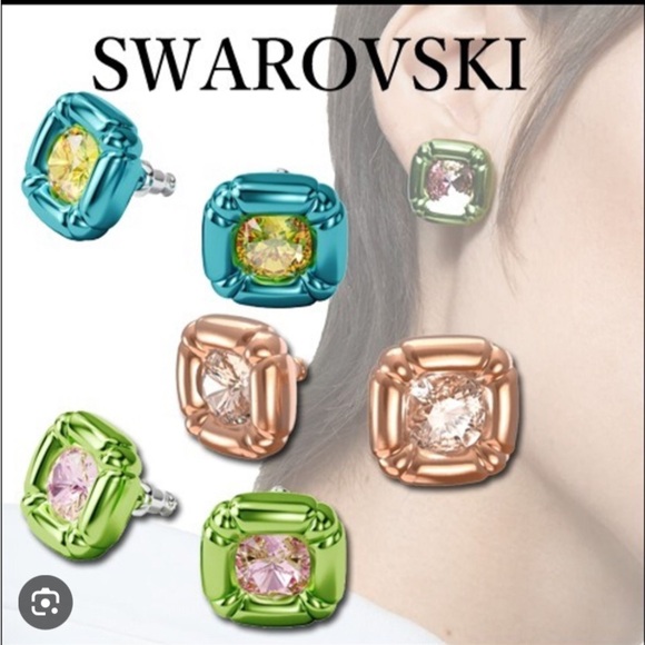 BNIB SWAROVSKI EARRINGS - Picture 1 of 12